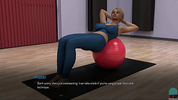 Preview 2 of Mia Khalifa Breast Milk For Men - BOUND #09 - MILF does yoga