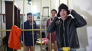 Preview 4 of Porno China Xxx - Making Of - Matteo &amp_ Lucas Laytynher - Bareback (Orange Is The New Gay: C&acirc_mera Prive)