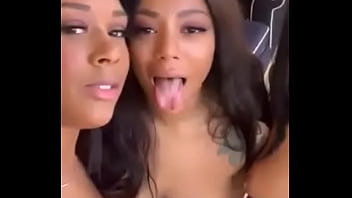 Preview 4 of Wet Lesbian - Ebony thotties having fun for camera