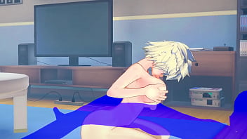 Preview 2 of Girls Muth - My Hero Academia Hentai 3D - Mitsuki Bakugo Hard Sex [Handjob,  Blowjob,  Fucked &amp_ POV] with cumshort and creampie - Japanese Asian Manga Anime Game Porn