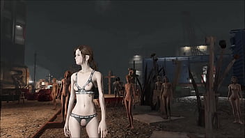 Preview 2 of Hairy Sido - Fallout 4 Slave Fashion