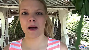 Preview 1 of Mommy Anal Incest - Little Taylor with perfect body Naked