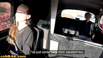 Preview 2 of Nude Dora Torok - Petite cabbie fingered and licked out before backseat sex