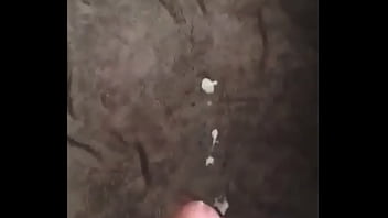 Preview 2 of Yhai Karaoke Sex - Spraying a cumshot load onto the carpet