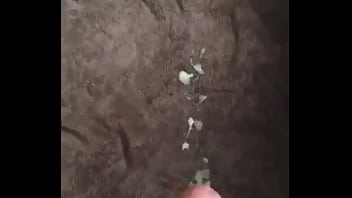 Preview 4 of Yhai Karaoke Sex - Spraying a cumshot load onto the carpet