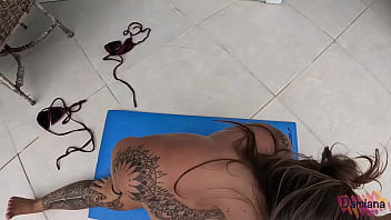 Preview 2 of Chaka Full Sex Video - Troca de casais depois de uma aventura no caiaque com Damiana e Bruna Carlos