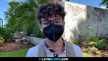 Preview 1 of Nicole Hauser - Perverting Innocent Young Guy for Money - Latinblows.com - Joe Dave,  Igor Lucios