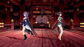 Preview 3 of Teen Peehole Insertion - Honkai star rail characters5 hentai mmd