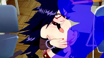 Preview 2 of August Sam Message - My Hero Academia Hentai - Nemuri Kayama Hard Sex [Blowjob,  Boobjob and fucked with creampie and POV] - Japanese Asian Manga anime Game Porn