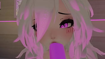 Preview 2 of Speed Fuck Cry With Beat - Hot Bunny Girl Fucks you in VRchat️POV Blowjob,  Nudity and Intense Moaning in Virtual Reality