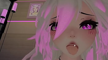 Preview 1 of Speed Fuck Cry With Beat - Hot Bunny Girl Fucks you in VRchat️POV Blowjob,  Nudity and Intense Moaning in Virtual Reality