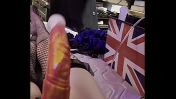 Preview 2 of Inden Fuck - Femdom strap on tease with horsecock dick