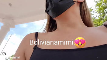 Preview 2 of Sexy Hd Xbef - Paseando sin calzoncito en el centro historico de Panam&aacute_   Video completo en bolivianamimi.tv