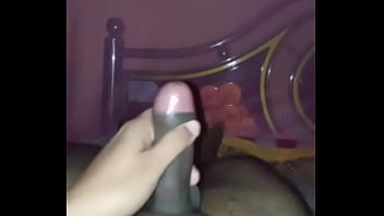 Preview 2 of Old Girl And Yung Boy - My cumshot before bed