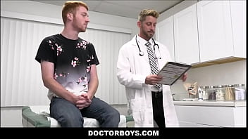 Preview 1 of Fuk Ass Is Wif - Twink Redhead Fucked By Doctor - Sebastian Hunt,  Johnny Ford
