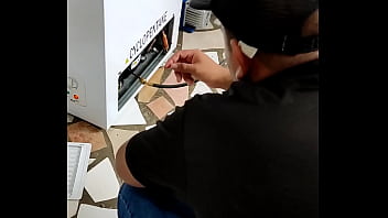 Preview 1 of Sexy Boy Thai - Leyne Rodriguez. The handyman fucks my mouth