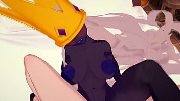 Preview 2 of School Girl Xxxveido Hd - Super Mario  Lesbian - Shadow Peach and Shadow Queen