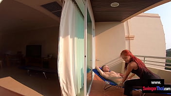 Preview 3 of Matthew Camp - Amateur Asian teen sex with her big dick European boyfriend after a day out