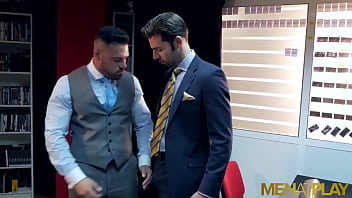 Preview 1 of Hyd Auntys Sex - MENATPLAY Suited Latino Gabriel Lunna Anal Breeds Dario Beck
