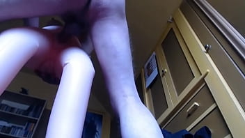 Preview 3 of Dog Fhakin - Standing Fuck with Sex Doll tribute to Tara Bardot Jackson