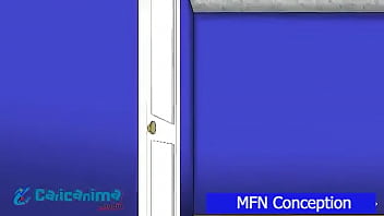 Preview 1 of Nigro Force - My favorite nanny | Jimmy&#039_s conception | Caricanima Studio