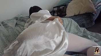 Preview 1 of Not Dating A Check - hot ass teen cums hard in her wet pussy