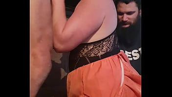 Preview 2 of Travesti Con Muje - Nice Cum shot on my tits