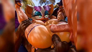 Preview 1 of Breezer Xxx Video Mon Son New - Compilation of nottanj&#039_s Rouge The Bat