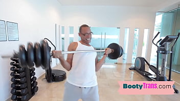 Preview 1 of Giant Big Mom - Bootylicious latin ts pounded with cock after kinky workout