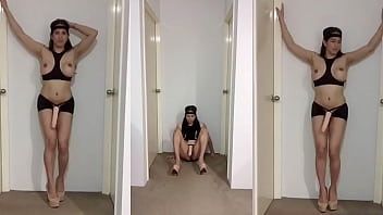 Preview 3 of Husband Watching Sex Wife - beautifull shemale comedy sexy dance webcam
