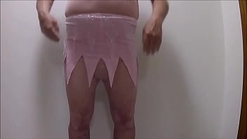 Preview 2 of He Forces Her To Do Soyoururl - Sissyboys New Fairy Skirt by Pinky 396