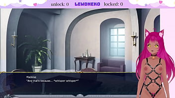 Preview 4 of Mom And Son Caught By Husband - VTuber LewdNeko Plays Funbag Fantasy Part 1
