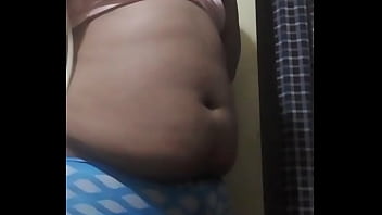 Preview 1 of French Latex - Belly inflation