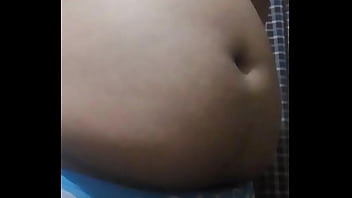 Preview 4 of French Latex - Belly inflation