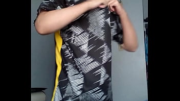 Preview 1 of Ass Pinch Cfnm - Showing my morning wood