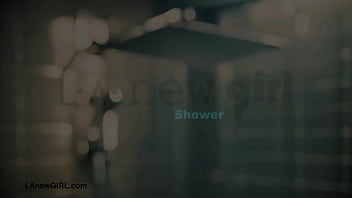 Preview 1 of Sleeping Mom Fucking Boys - Amazing brunette model took a shower