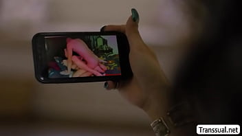 Preview 1 of Afghani Privat - Pale TS Ariel fucks her hot stepbro