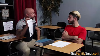 Preview 2 of Xnxxn In - Hairy step daddy giving stepson a lesson