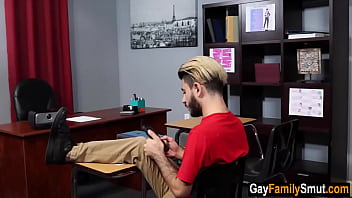 Preview 1 of Xnxxn In - Hairy step daddy giving stepson a lesson