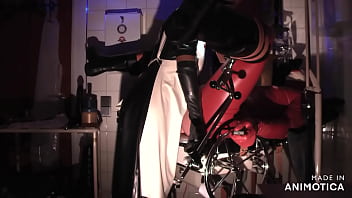 Preview 1 of Busty Girl 21 Cam4 - Rubbernurse Agnes - Pissdrinking and an intense colon treatment with final cum shot of the fuck cream