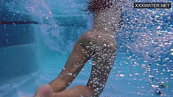 Preview 1 of Mf Mutual Masturbation - Hungarian pornstar Lana Tanga orgasming underwater