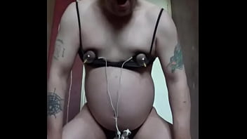 Preview 2 of Popi Bd Xxx Video - bisexual sissy gay mark wright gives himself electro and likes it as you can tell