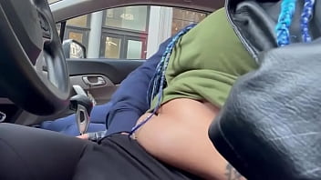 Preview 3 of Xxxxl Hoodiesxxc - Squirting in NYC traffic !! Zaddy2x