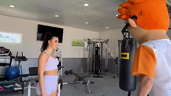 Preview 1 of Aksha Xxxvidou - Sweaty Squats and Deep Thrusts: My Personal Training with Gal Ritchie on PornDudeCasting!