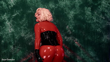 Preview 3 of Outdoor Hut - Femdom JOI in French POV Latex FREE porn video (Arya Grander)