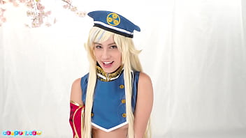 Preview 2 of Katri Na Kafe - Cospuri Kristen Scott in Hina Suzuki Cosplay