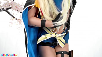 Preview 1 of Katri Na Kafe - Cospuri Kristen Scott in Hina Suzuki Cosplay