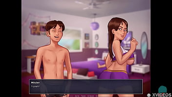 Preview 3 of Skirt Finger - SUMMERTIME SAGA &bull_ Fucking that hot brunette