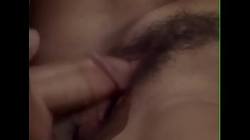 Preview 4 of Gloria Nahomi Morales Lopez - Cute brunette babe with big natural jugs is not against to swallow her lover&#039_s jizz after good anal and vaginal penetration