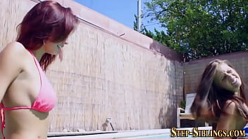 Preview 1 of Sunny Leone Hd Xvideos - Sexy lesbian gets oral from stepsis